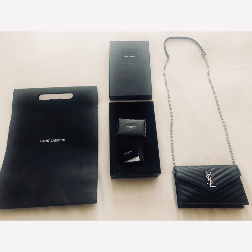 Yves Saint Laurent Wallet Chain Purse